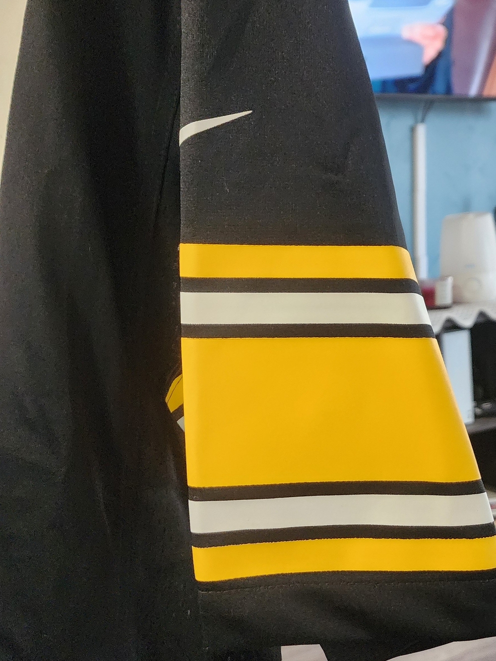 NFL Black 3XL Nike Jersey with White and Red Logos Sz 3XL - Picture 5 of 5